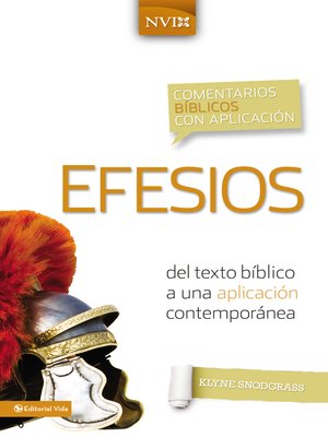 cover image of Comentario bíblico con aplicación NVI Efesios